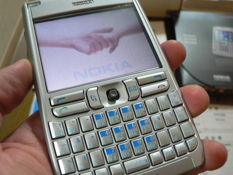 【貴重品】NOKIA E61　未使用 NOKIA E61(SoftBank X01NK)を買った！けどすぐに売った！そして